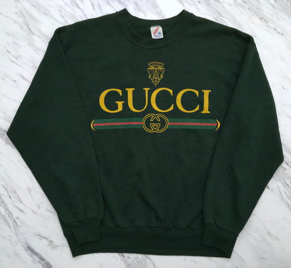 vintage bootleg gucci crewneck