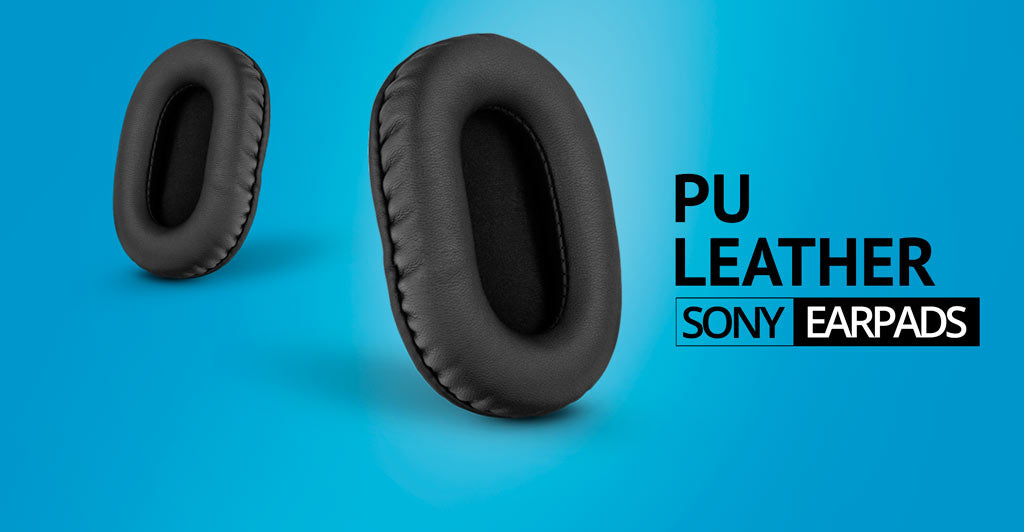 PU Leather earpads for sony headphones by Brainwavz Audio
