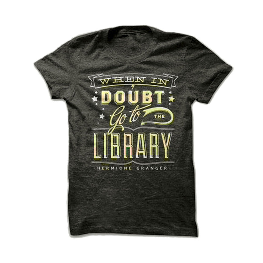 Spread regulate Damp When in Doubt Go to the Library T-Shirt | The New York Public Library Shop