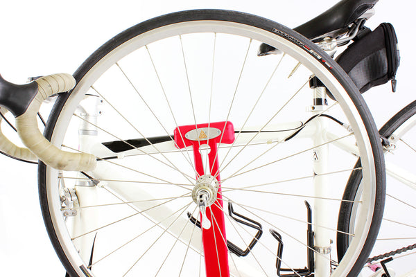 bike rack wheel holder