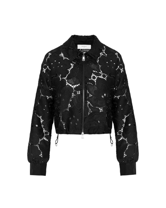 Beatrice b macrame lace jacket