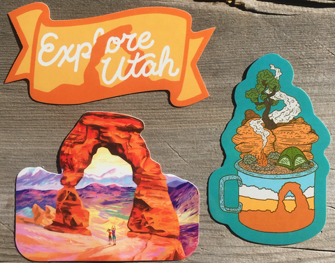 arches sticker moab