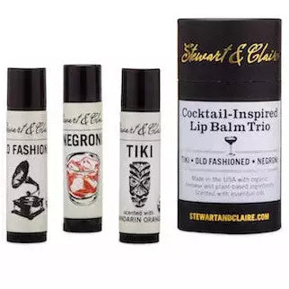 Cocktail Inspired Lip Balm Trio