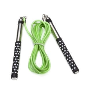 Professional Weight PVC Cord on a jump rope used by boxers like Floyd Mayweather.