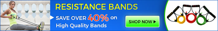Save over 40% on high quality resistance bands