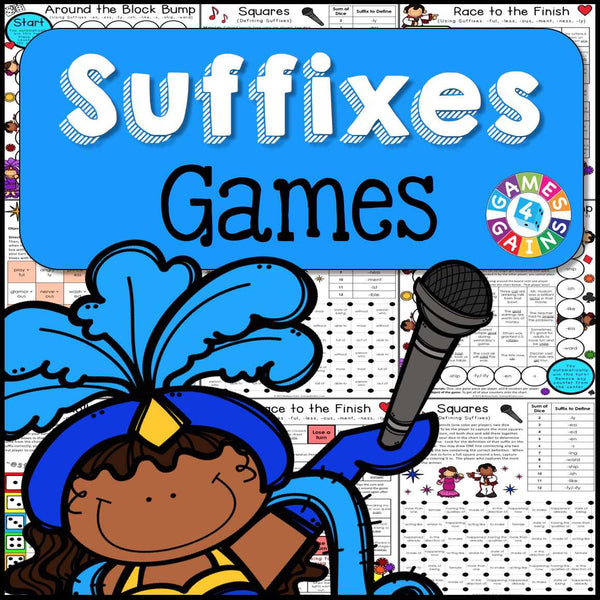 Suffixes Games – Games 4 Gains