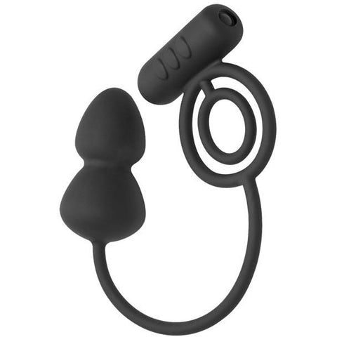 Vibrating Cock & Ass Ring