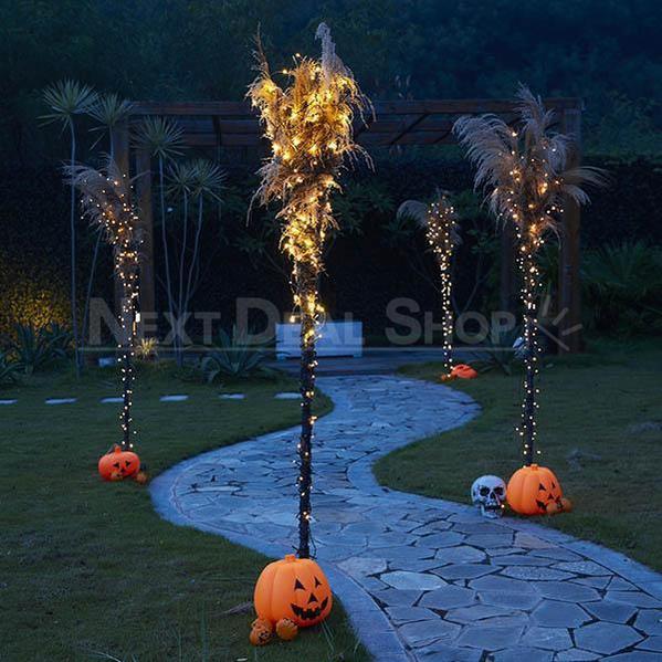 solar halloween pathway lighting