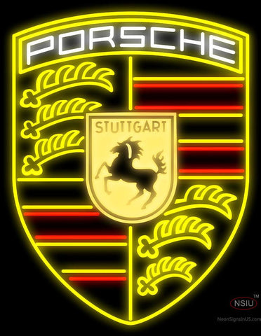 Porsche Neon Sign