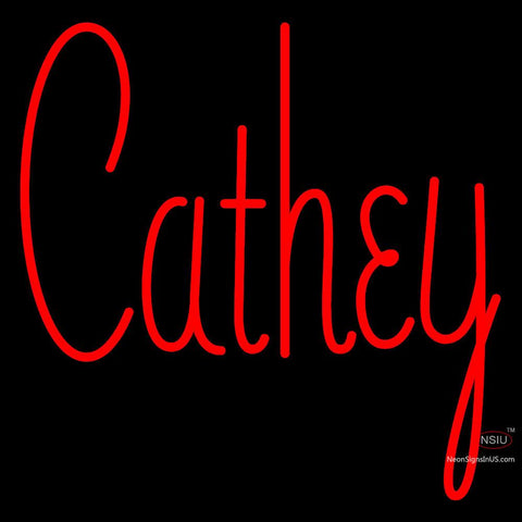 Custom Cathey Neon Sign