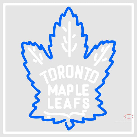 Custom Toronto Maple Leafs 7 Primary Logo Neon Sign