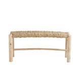Holzbank Basil natur