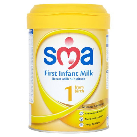 SMA First Infant from Birth Milk Powder 900g (case of 6)