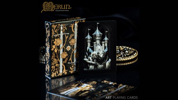 Merlin Illuminations Playing Cards by Art Playing Cards New Sealed