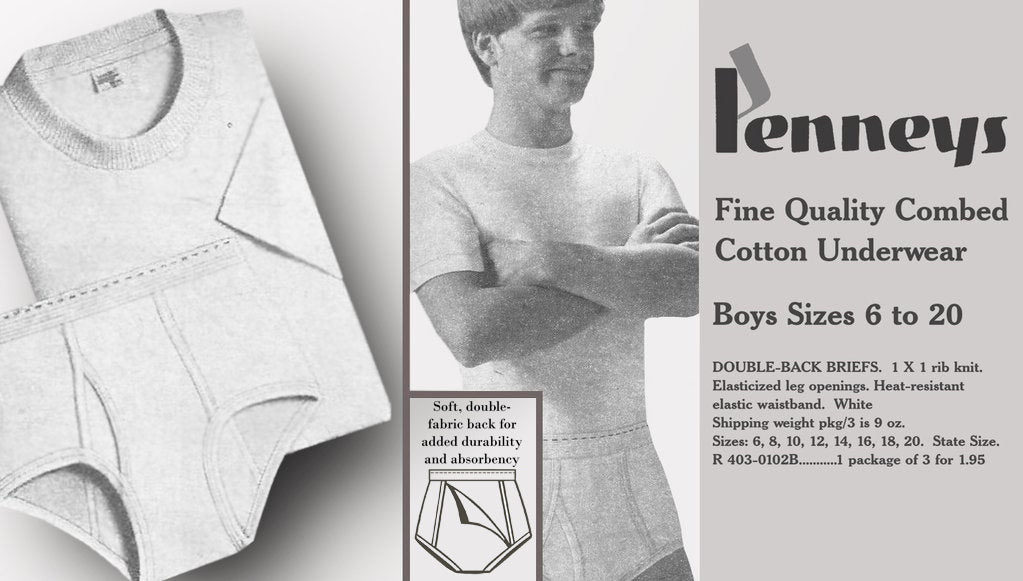 1940s Jockey Briefs Men's Underwear Vintage Advertisement …