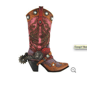 Cowgirl Boot Wall Decoration