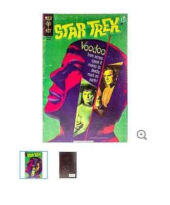 Star Trek Voodoo Cover Embossed Tin Sign