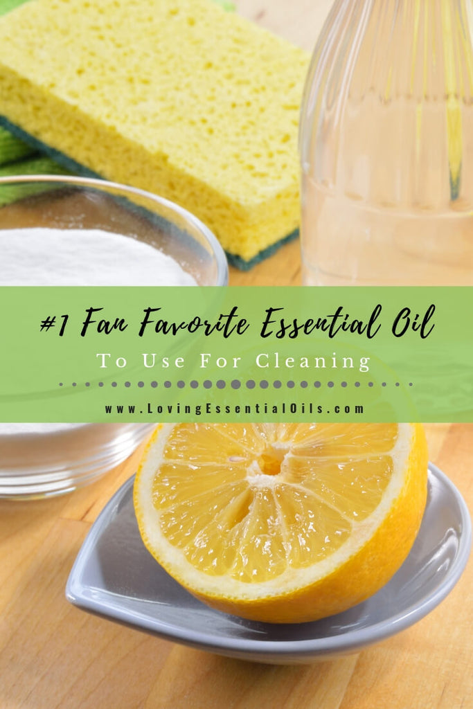 #1 Fan Favorite Essential Oil To Use For Cleaning - Lemon Essential Oil by Loving Essential Oils