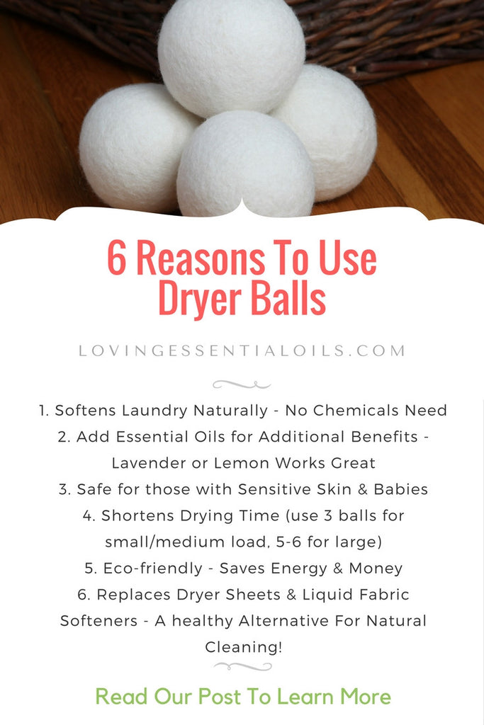 6 Reasons to Use Dryer Balls