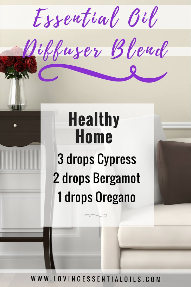 Healthy Home Diffuser Blend with Oregano Oil by Loving Essential Oils
