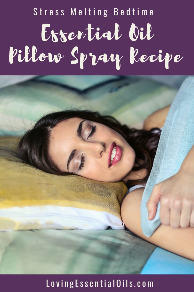 Homemade Essential Oil Pillow Spray Recipe by Loving Essential Oils