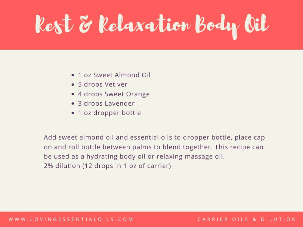 5 DIY Essential Oil Blends From EO Transformation Summit by Loving Essential Oils | Rest & Relaxation Body Oil
