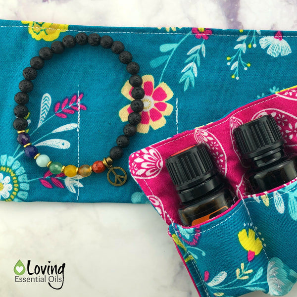 Essential Oil Chakra Bracelet by Loving Essential Oils