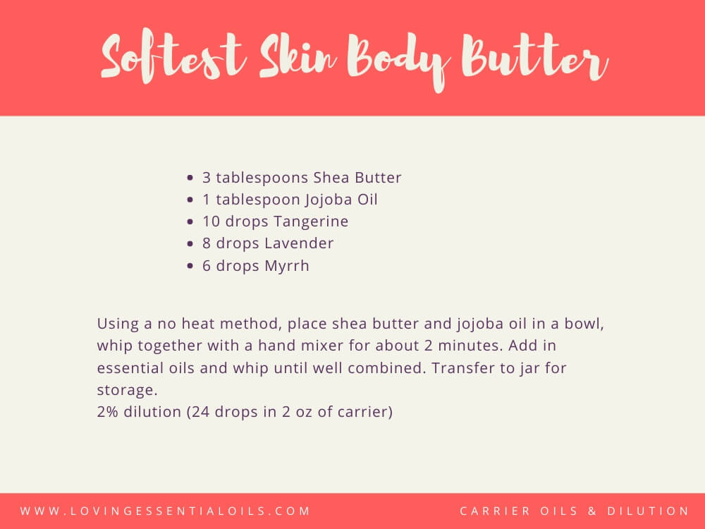 5 DIY Essential Oil Blends From EO Transformation Summit by Loving Essential Oils | Soothing Skin Body Butter