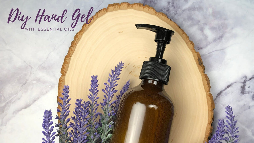 Homemade Essential Oil Hand Gel with Aloe Vera - Alcohol Free by Loving Essential Oils