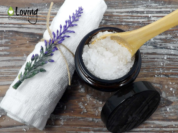Aromatherapy Bath Salt Benefits - 7 Fabulous Bath Salt Recipe Blends For You To Make by Loving Essential Oils