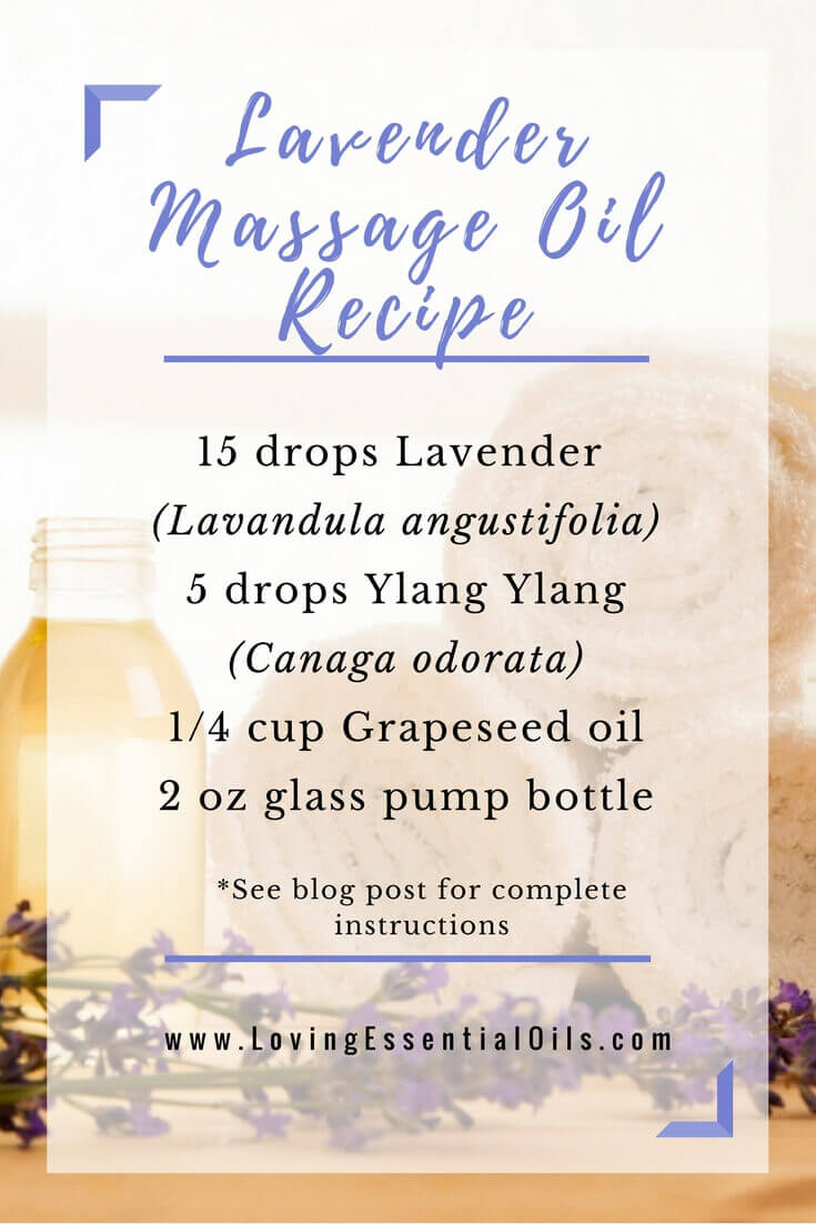 Lavender Essential Oil  for Massage Oil by Loving Essential Oils