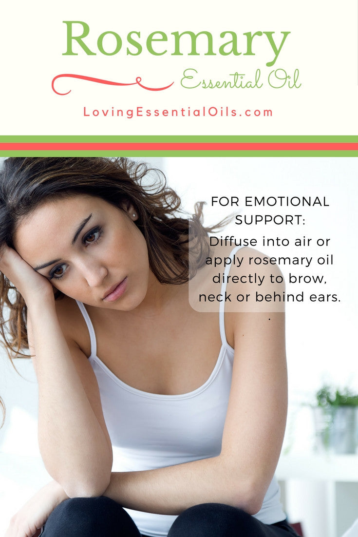 Rosemary Essential Oil for Emotional Support Diffuse or Apply Topically