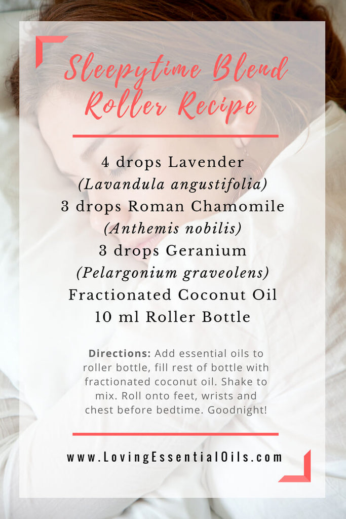 Sleepytime Blend Roller Recipe For Insomnia With Essential Oils by Loving Essential Oils