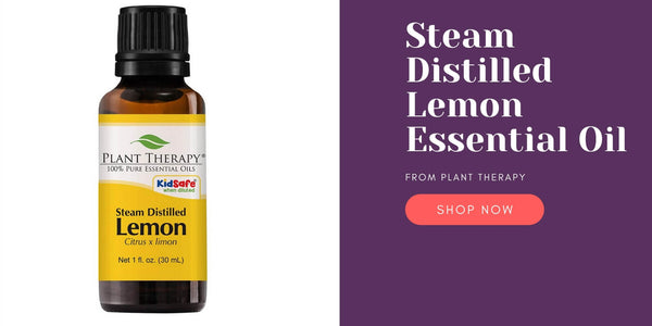 Steam Distilled Lemon Essential Oil from Plant Therapy