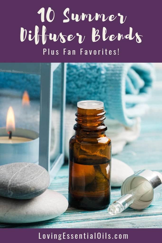 Summer Diffuser Recipes by Loving Essential Oils with Free Printable Cheat Sheet PDF