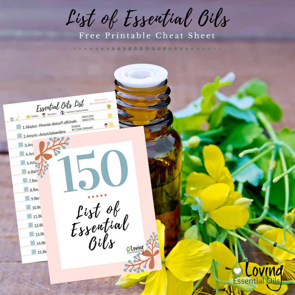 list of essential oils and uses pdf