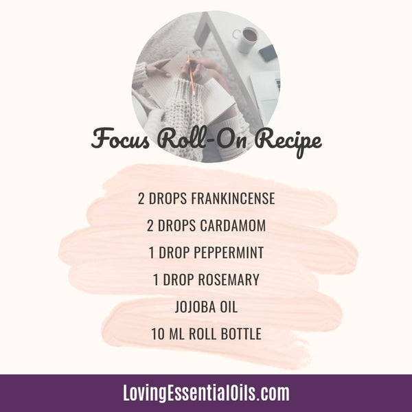 Smells of Aromatherapy for Focus - Focus Roller Blend by Loving Essential Oils