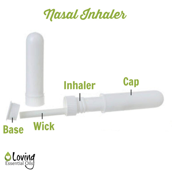 Essential Oil Inhaler Recipes for Energy by Loving Essential Oils | DIY Aromatherapy Inhalers