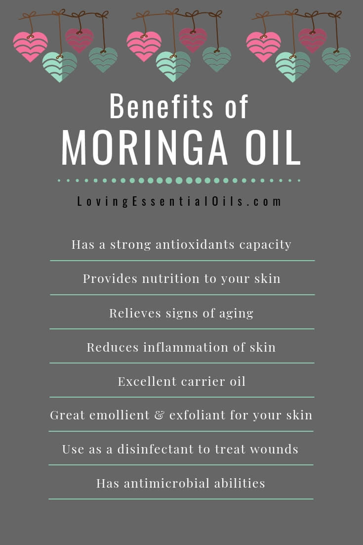 What are the benefits of moringa oil? by Loving Essential Oils