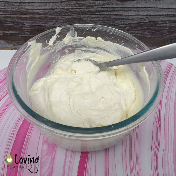 Homemade Essential Oil Body Butter Blend - Candy Cane Scented