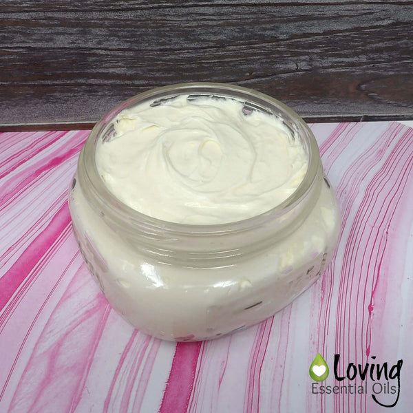 Peppermint Vanilla Body Butter Recipe with Essential Oils