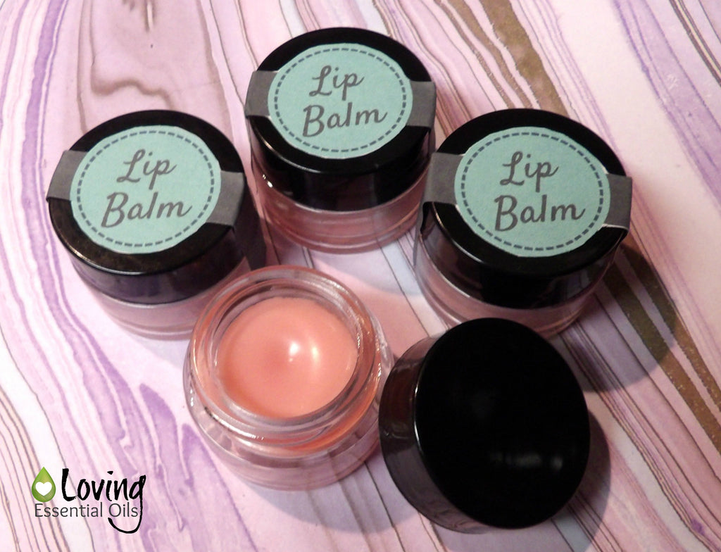 Homemade Coconut Oil Lip Balm Recipe with Essential Oils by Loving Essential Oils