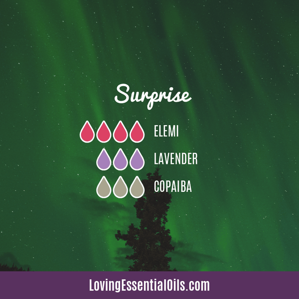 Copaiba Essential Oil Blends by Loving Essential Oils | Surprise Diffuser Blend | Copaiba, Elemi, and Lavender