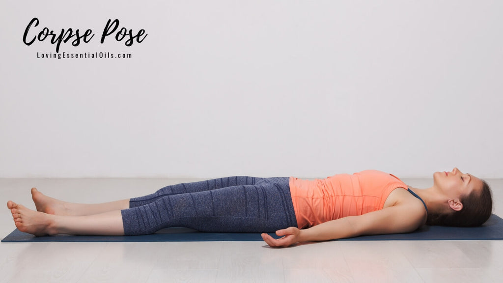 Corpse pose yoga for beginners