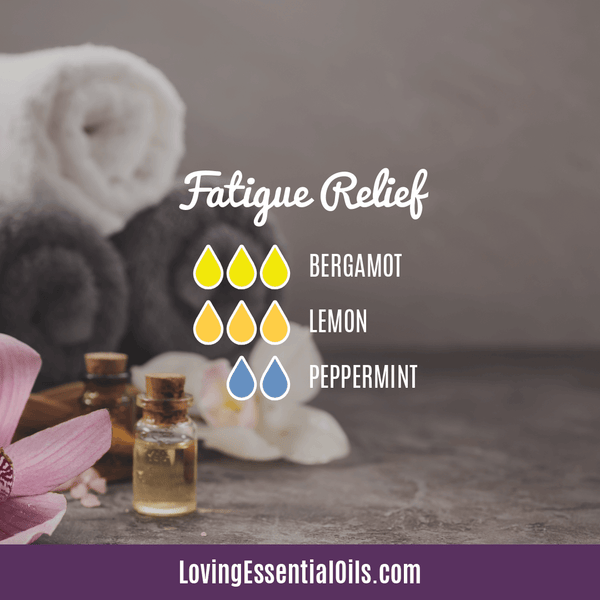 Peppermint Oil Diffuser Blends by Loving Essential Oils | Fatigue Relief Diffuser Blend