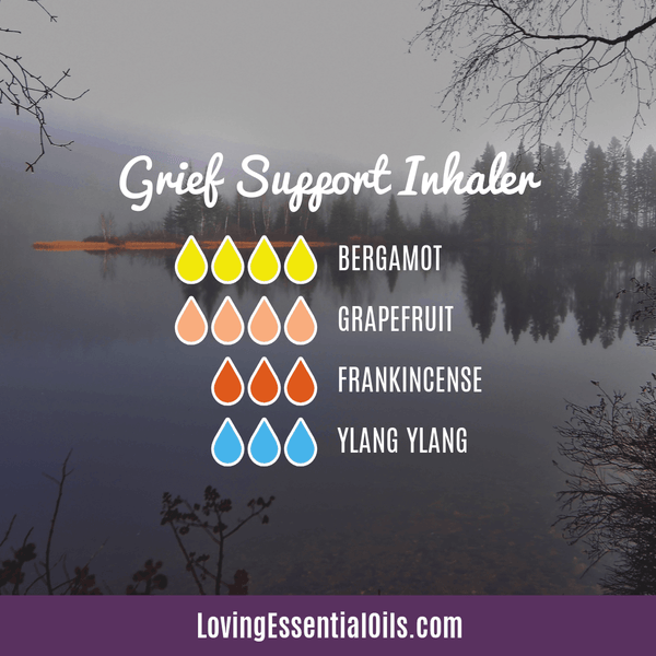 Essential oil blend for Grief support by Loving Essential Oils