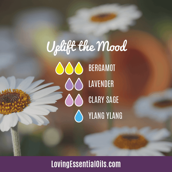 Essential Oils For Good Mood by Loving Essential Oils | Uplift the Mood with bergamot, lavender, clary sage, and ylang ylang