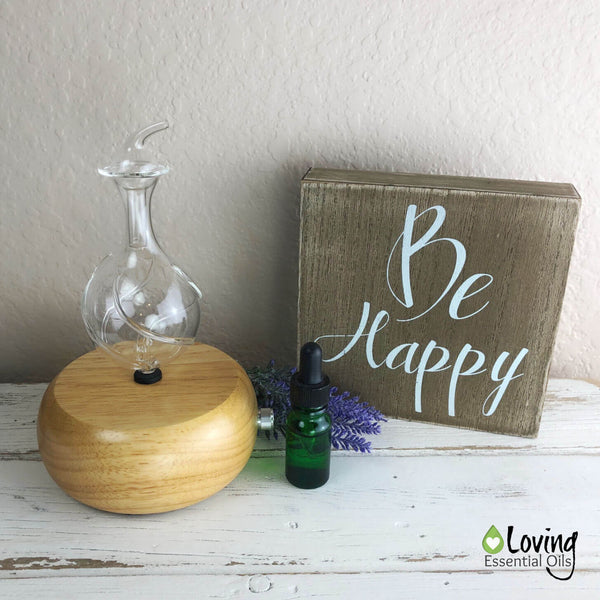 Essential Oil Glass Waterless Diffusers for Aromatherapy by Loving Essential Oils