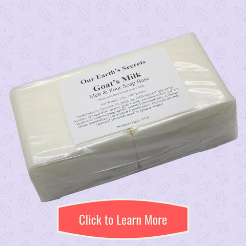 Goat's Milk Melt and Pour Soap Base for Essential Oils - Loving Essential Oils