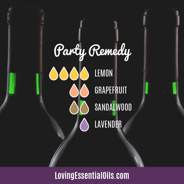 Hangover Diffuser Blend Party Remedy by Loving Essential Oils